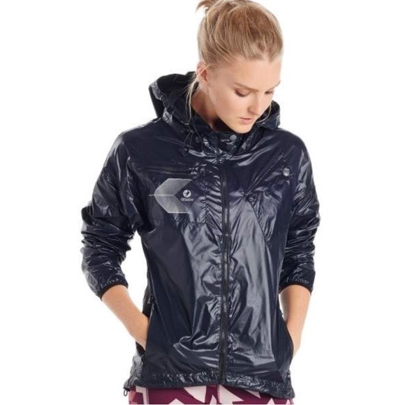 OISELLE gray Wallace windbreaker jacket